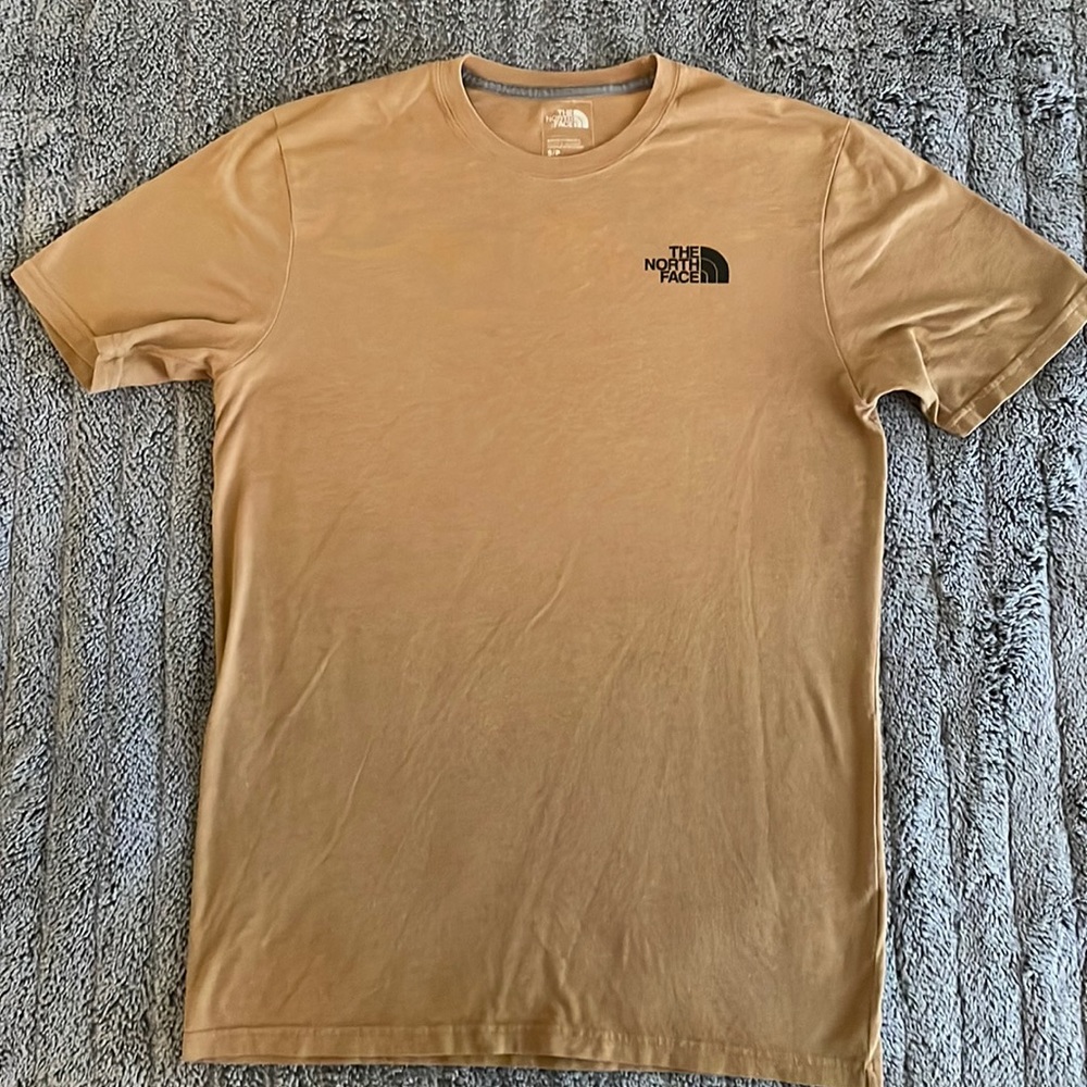 North Face Tan Men’s t shirt